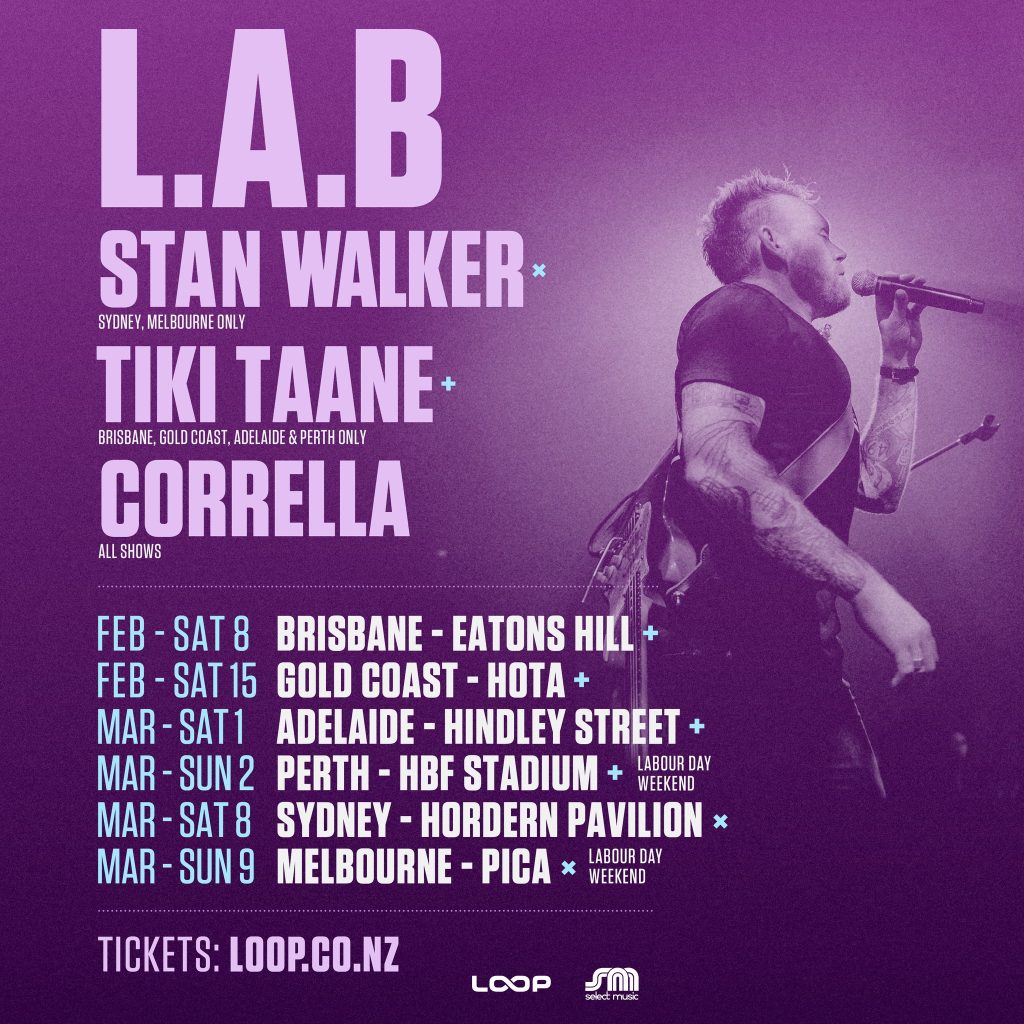 L.A.B Australia Summer Tour 2025